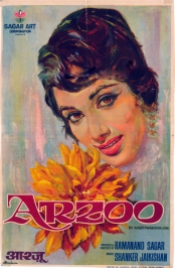 Arzoo (1965) starring Sadhana and Rajendra Kumar
