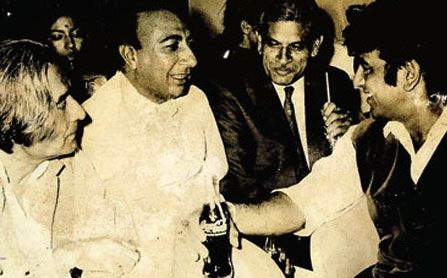 Jan Nisar Akhtar and Sahir Ludhianvi