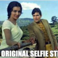 Selfie stick Bollywood meme Kati Patang Rajesh Khanna
