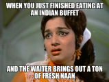Asha Parekh indian buffet meme